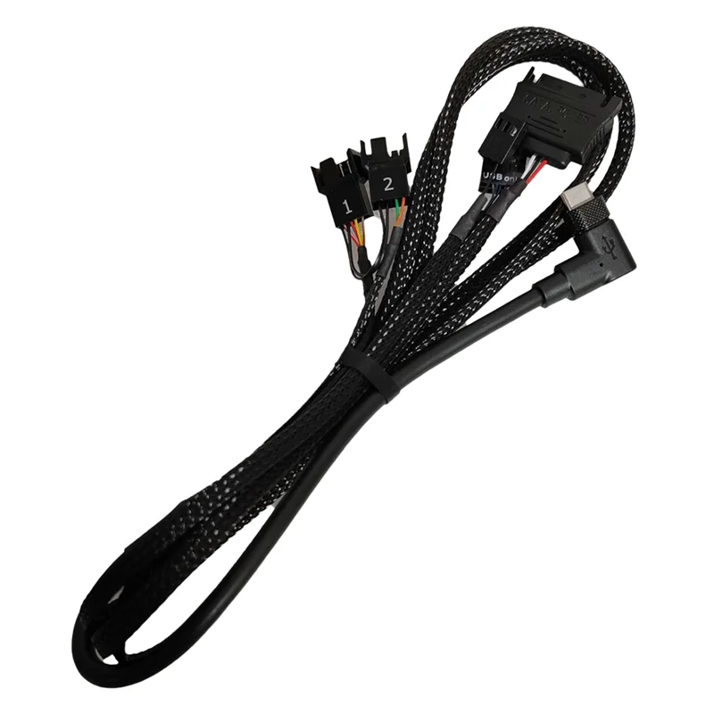 جديد! ل Corsair ICUE H100i وحدة المعالجة المركزية برودة المياه المبردة التبريد المبرد O-USB C كابل محول التيار الكهربائي