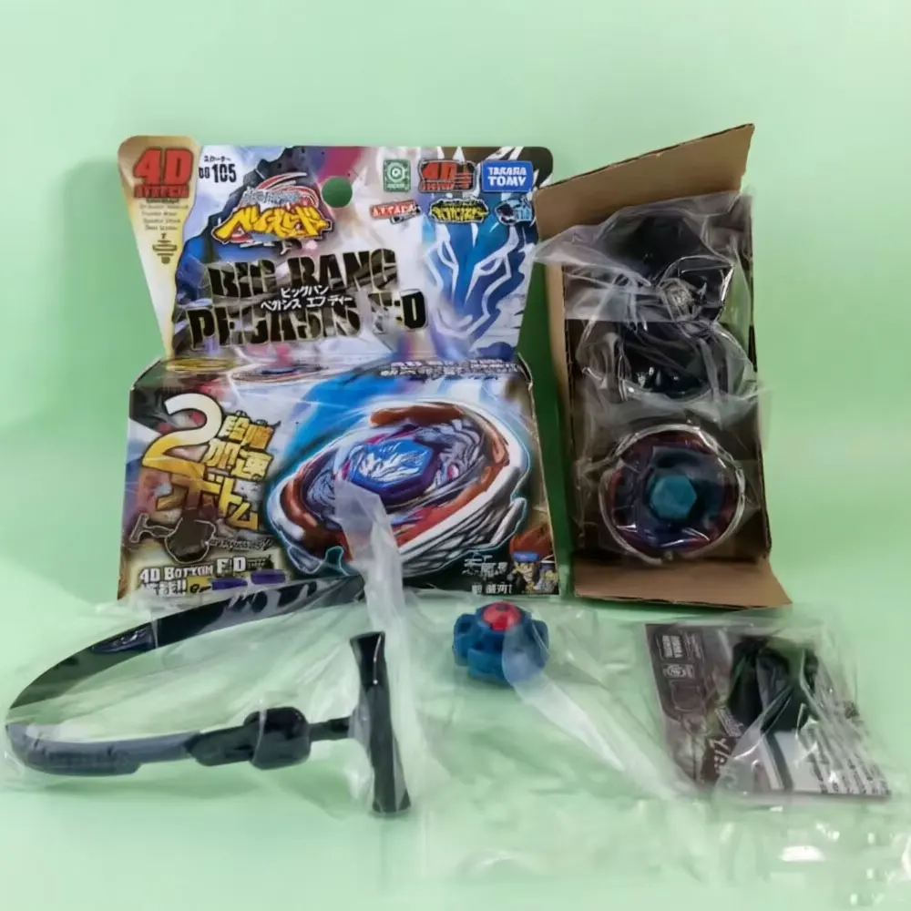 

Takara Tomy Top BB105 BIG BANG PEGASIS F:D 4D WITWith boxH Light Launcher
