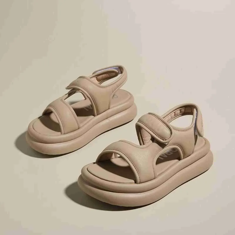 Sandalias sandali da ragazza versione coreana Trend Kid Sport scarpa Casual suola morbida scarpe da spiaggia moda scarpe da ragazza per bambini medi