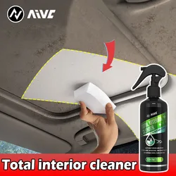 Car Interior Cleaning Spray Agent Aivc Car Fabric Cleaning Tools Leather Cleaner Water-free Seat Roof Dash Cleaning Agent