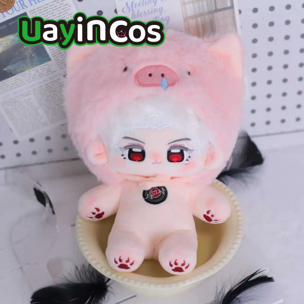 

20 см мягкие плюшевые игрушки Sylus «Любовь и глубокий космос», плюшевая кукла, подушка, украшение, аниме-фигурка, игровая игрушка, детский подарок на Хэллоуин