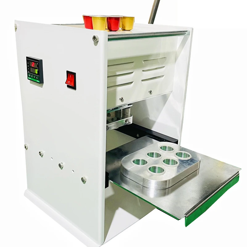 

Manual Plastic Aluminium Foil Fast Food Meal Tray Disposable Lunch Box Sealing Packaging Machine for Canteen Noshery Cafeteria