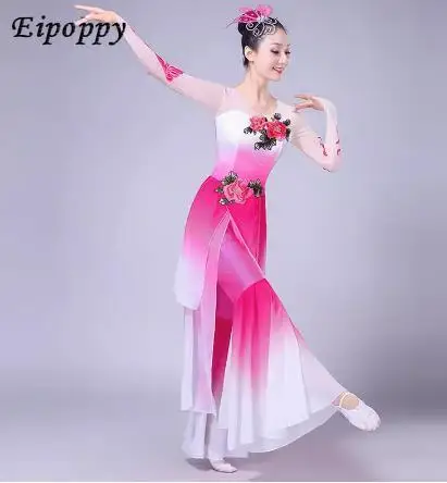 Disfraz de baile clásico para mujer, elegante vestido de baile nacional, Yangko