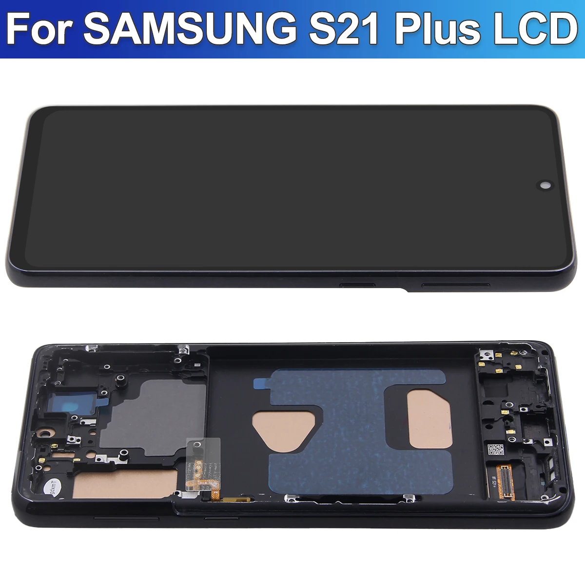 S21+ display For Samsung S21 Plus LCD G996B SM-G996B/DS Display Touch Screen Digitizer Assembly S21 plus Screen Replacement