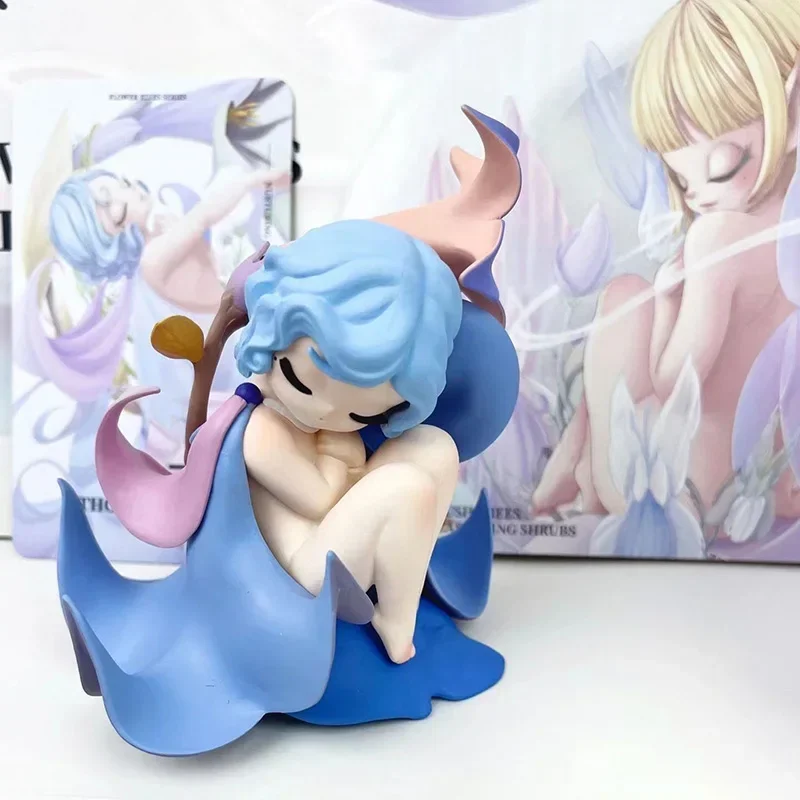 شخصية حركة زهرة النوم من الجان ، صندوق أعمى من سلسلة الجان ، لعبة نموذجية قابلة للتحصيل ، ديكور سطح المكتب ، صندوق الغموض ، هدايا للبالغين والأطفال #4