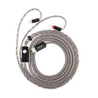 TRIPOWIN Zonie with Mic Headphone upgrade cable High-Fidelity 32AWG 16-Core Silver-Plated SPC Earphone Cable