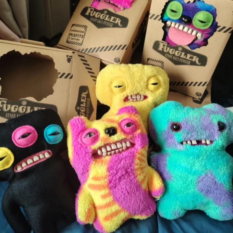 오리지널 Fuggler 플러시 BUDGIE FUGGLERS 시리즈 FUGGS ON THE BLOCK 시리즈 GOLD FUGG LABORATORY MISFITS 시리즈 부드러운 장난감