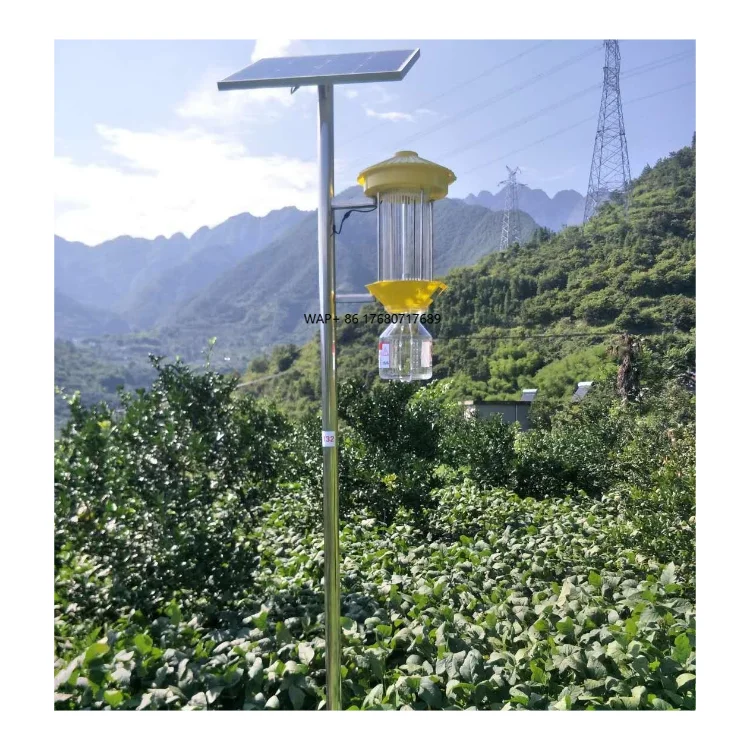 

Устройство для борьбы с вредителями, солнечная инсектицидная лампа, световая ловушка для насекомых для фермы