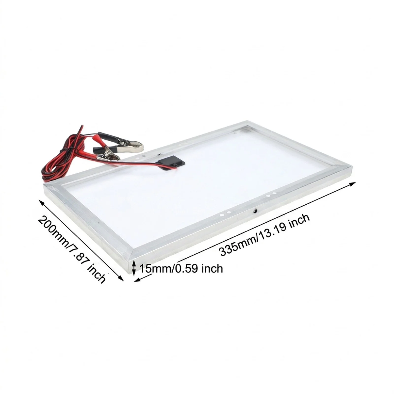 Polycrystalline Kit 30W 12V Solar Panel Off-grid Adventures Polycrystalline Silicon for maximum Power Voltage 18V For RV