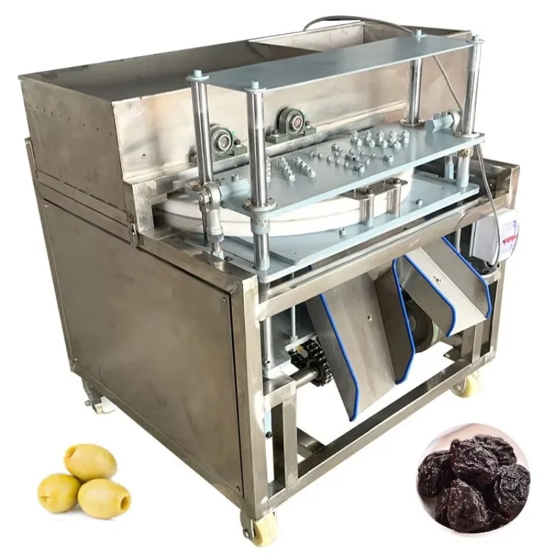 Dates Pit Removal Machine Olive Core Seed Remover Removing Machine Automatic Olive Plum Pitter Pitting Machine