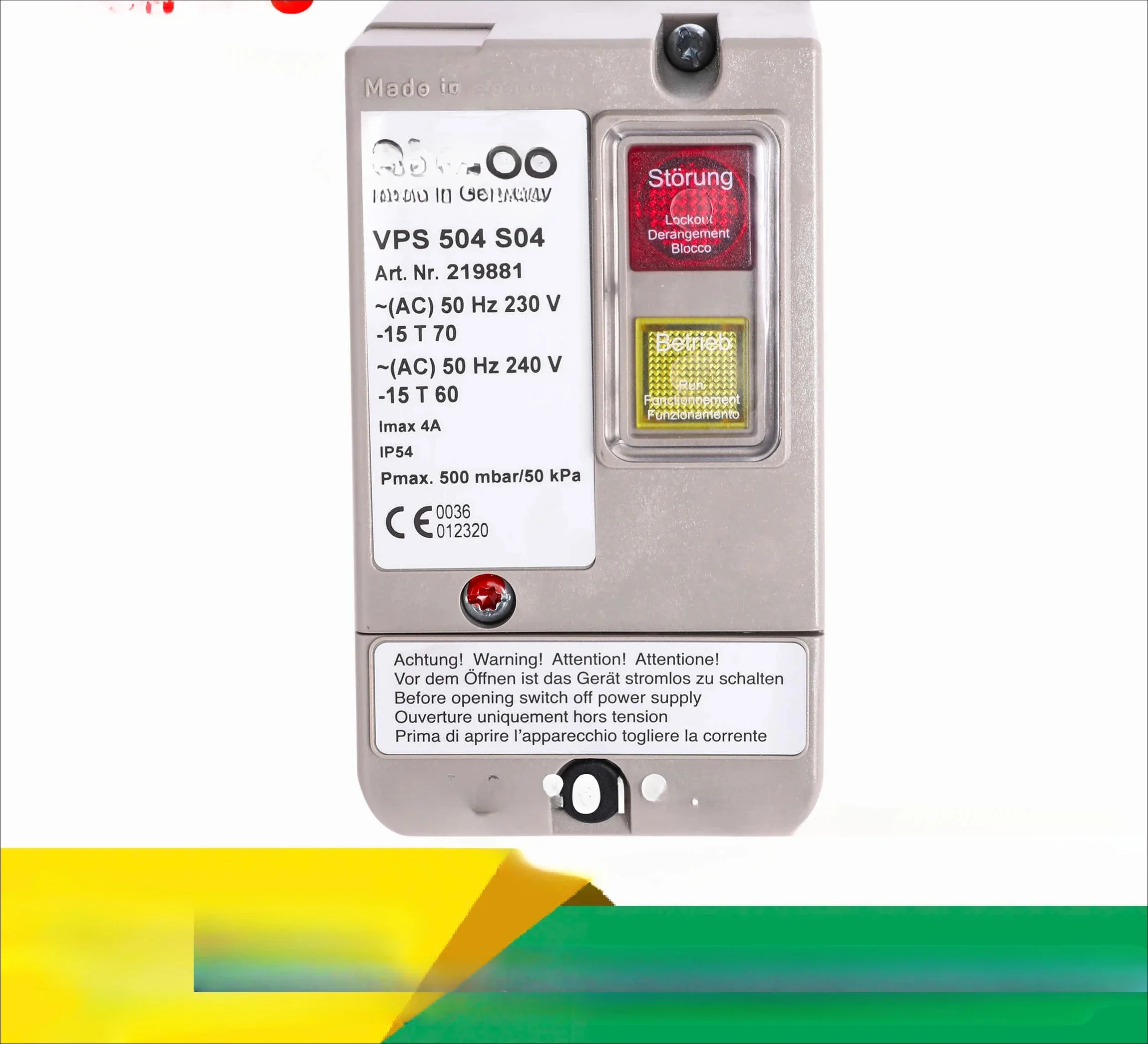 DUNGS VPS504S02 VPS504S04 VPS 504 S02 VPS 504 S04 VPM-VC V1.0