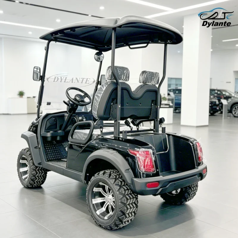 ODM Customization 30% Cap Driving Ramp Street Legal 48V/60V/72V 4/5/7kw Solar Panel Powered 2 Seater Off-Road Electric Golf Cart
