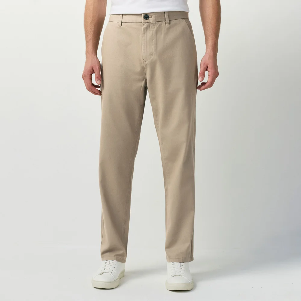 

Мужские рабочие брюки из полиэстера, классические прямые брюки для бизнеса и повседневной носки, однотонные, классическая одежда