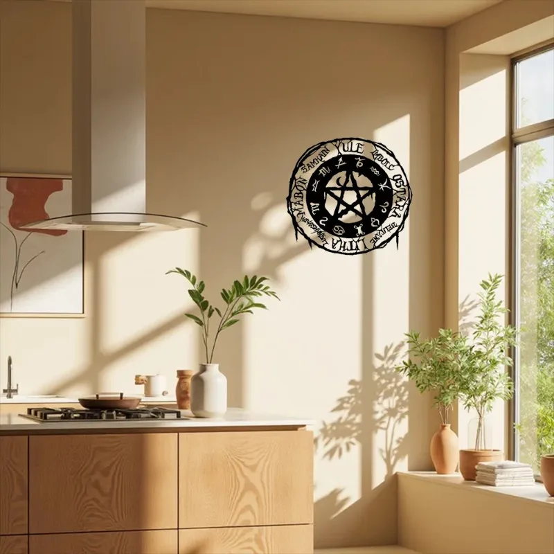 

1 piece of metal wall art, indoor use, 12 zodiac signs modern art, perfect for housewarming gifts and holiday gifts