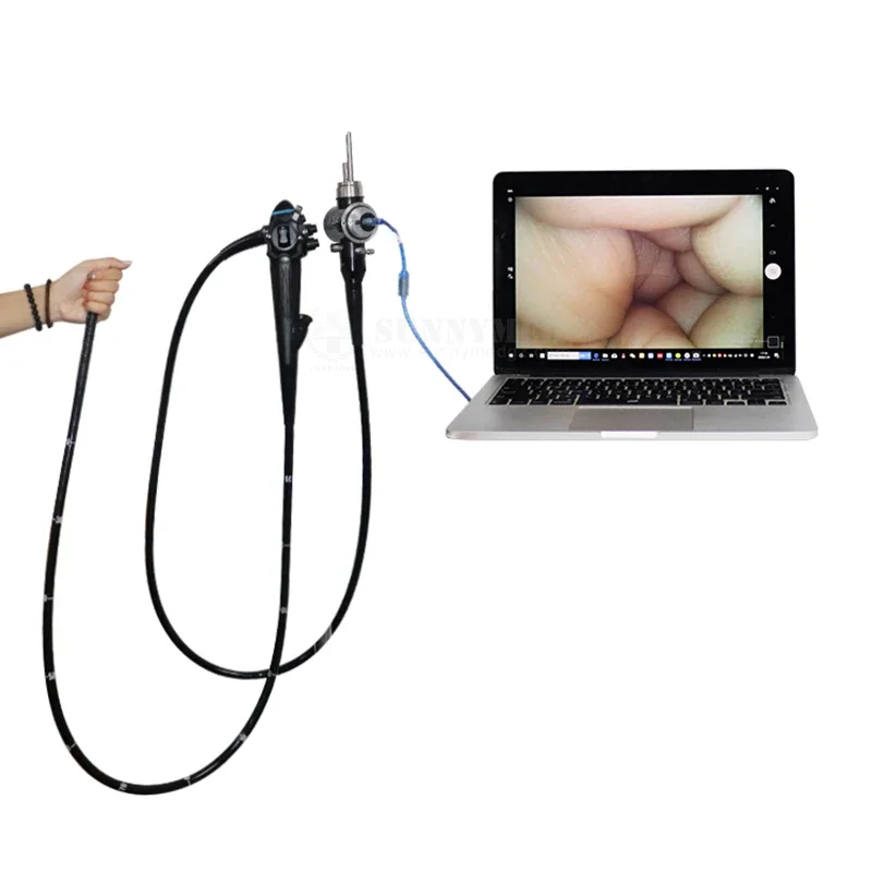 Sy-PC045 Système d'endoscopie Colonoscope vidéo professionnel avec source de lumière LED