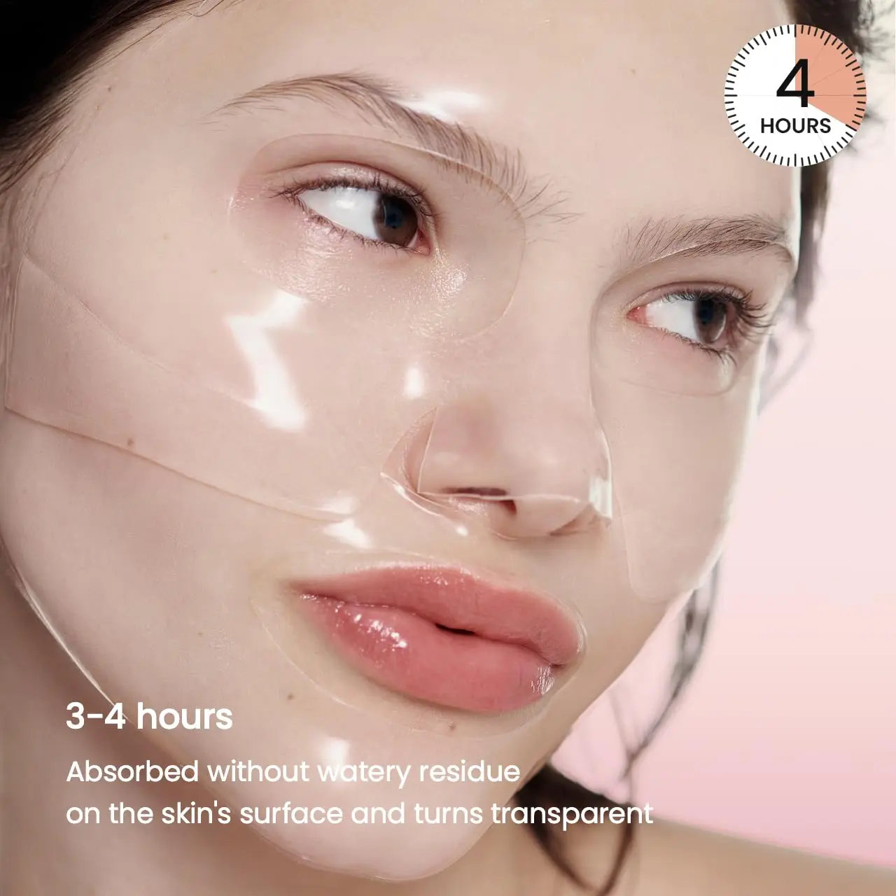 قناع جل مرطب عميق من الكولاجين الحيوي من BIODANCE، ترطيب ليلي، تقليص المسام، تحسين المرونة، 4 قطع لكل صندوق