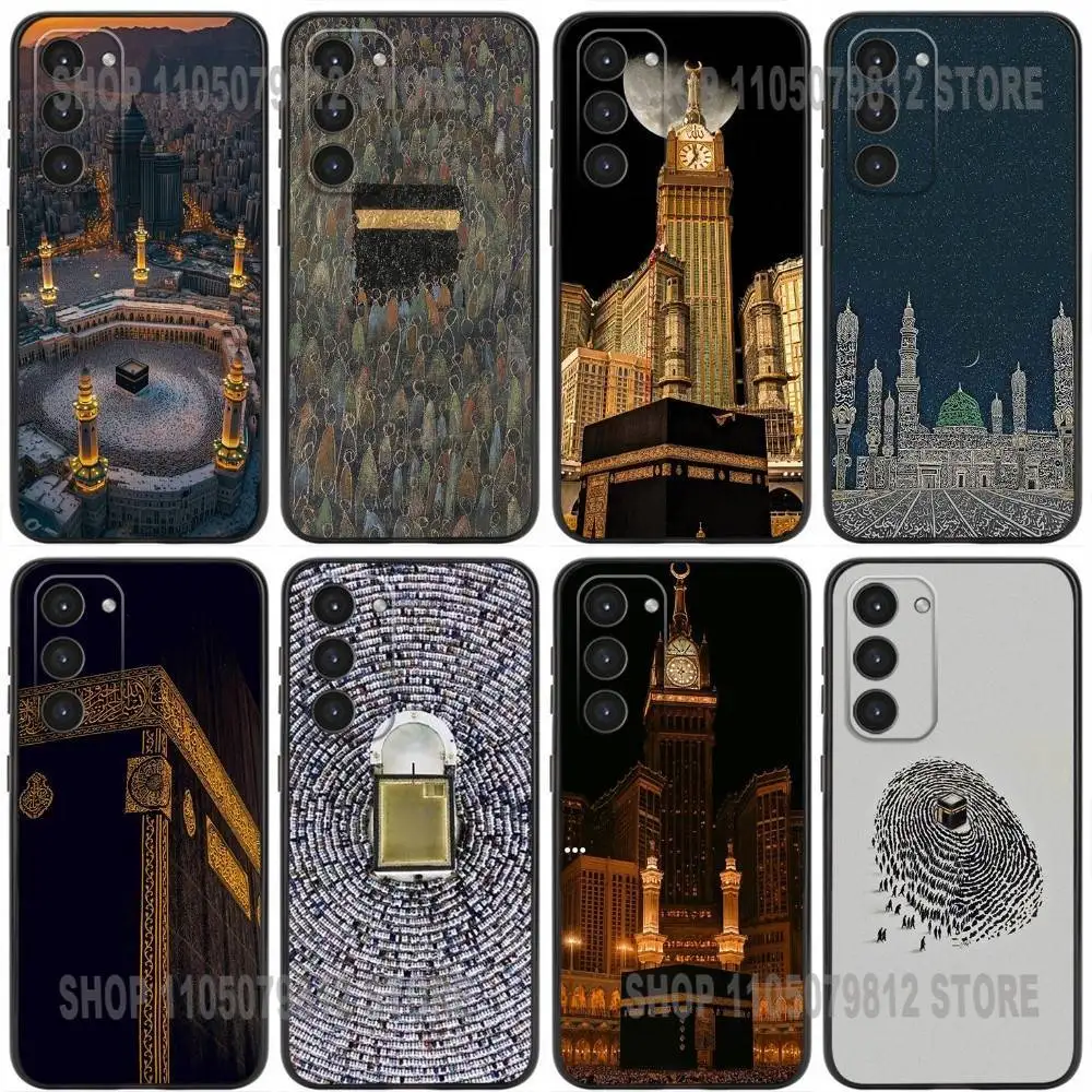 

holy mosque mecca Phone Case For Samsung Galaxy A20,21s,22,31,32,52,53,72,73,80,91 Soft Silicone Black Cover