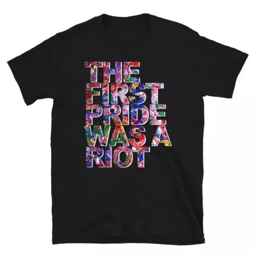 The First Gay Pride was a Riot - L-G-B-T T T-Shirt . T-Shirt 2024