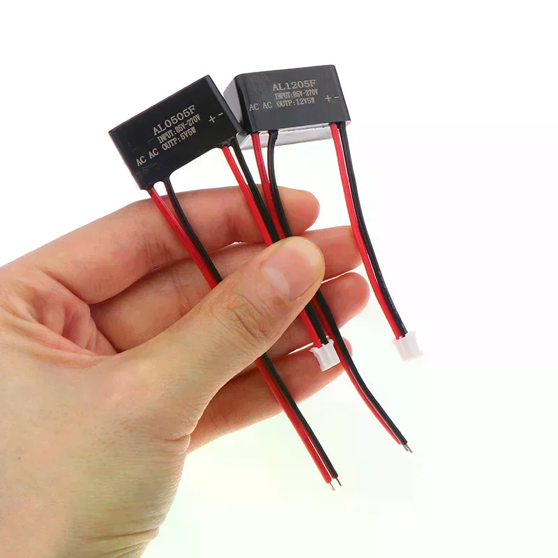 AC 220V To DC 5V/1A 12V/5W AL0505F Waterproof Epoxy Potting Light Power Supply Isolation Switch Module Driver AC To DC Converter