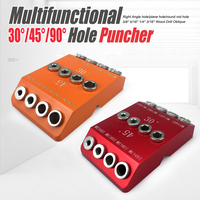 New 30/45/90 Degree Angle Oblique Pocket Hole Jig British Drill Guide Dowel Jig Kit Wood Drill Locator Inclined Hole Plug Jig