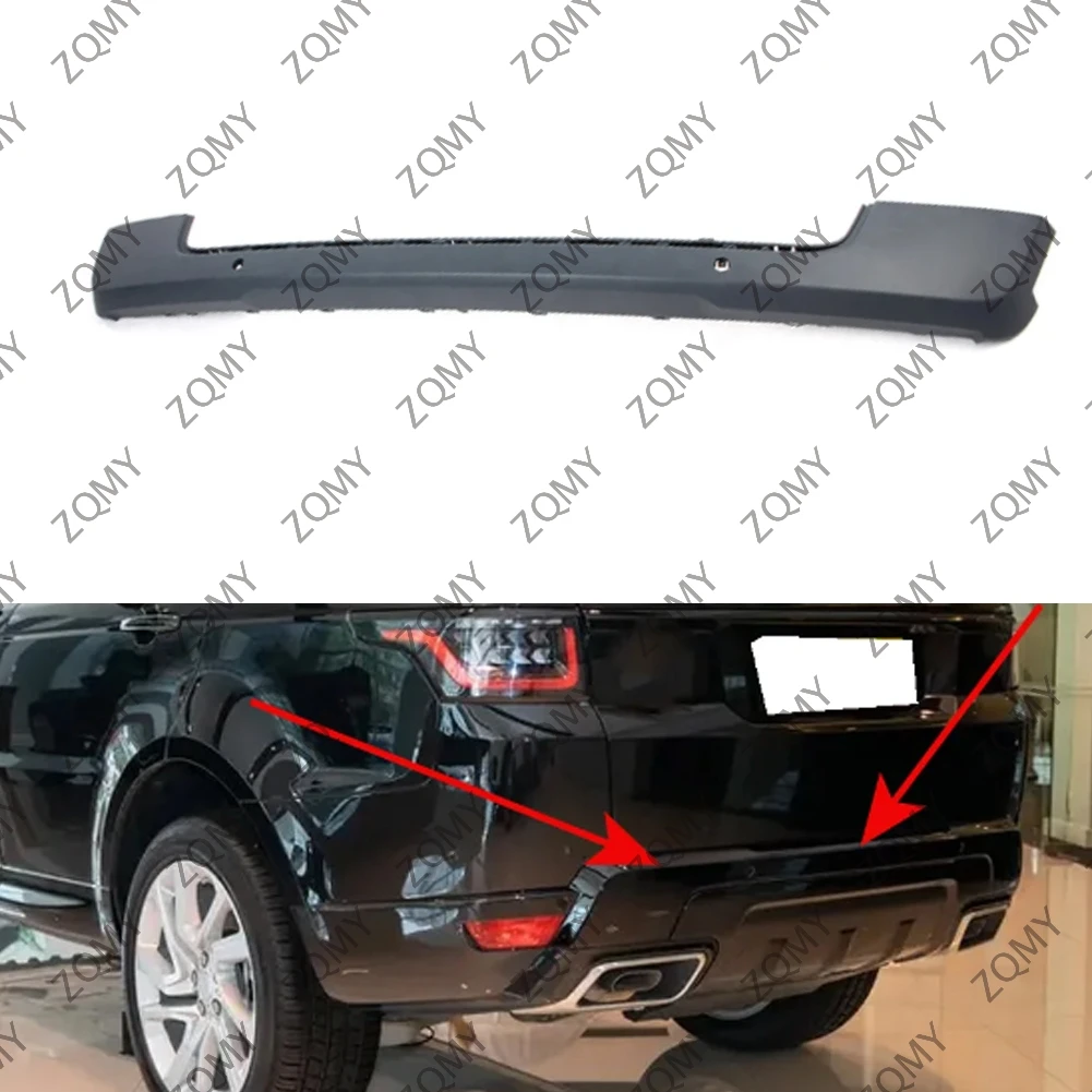 

Car Rear Bumper Finisher Cover Trim For Land Rover Range Rover Sport 2018 2019 2020 LR109724 ABS Plastic