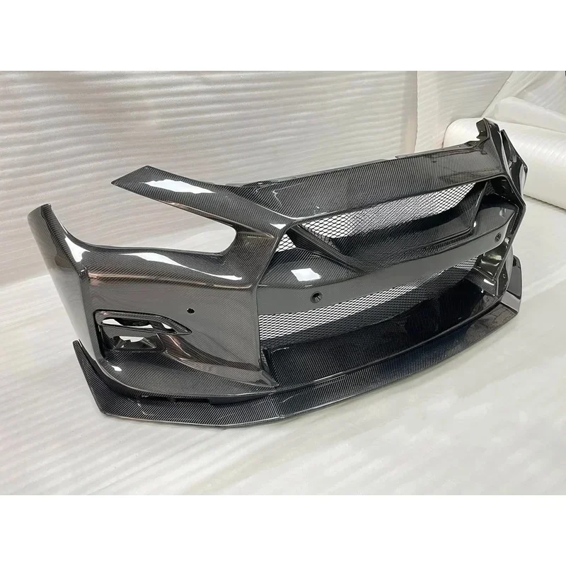 Factory Direct Car Accsori  Half Carbon Fiber Front Bumper Body Kit FitAuto Exterior Spare Parts