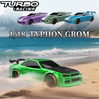 TURBO RACING C64 C74 Drift Racing Adult Desktop Toys 1/76 MINI RC Electric Remote Control Model Car