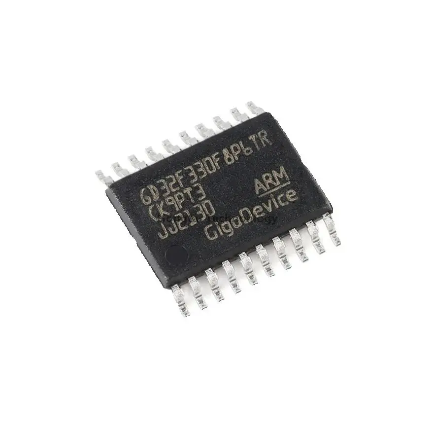 New Original GD32F330F8P6TR TSSOP-20 ARM Cortex-M4 32-bit Microcontrollers-MCUs