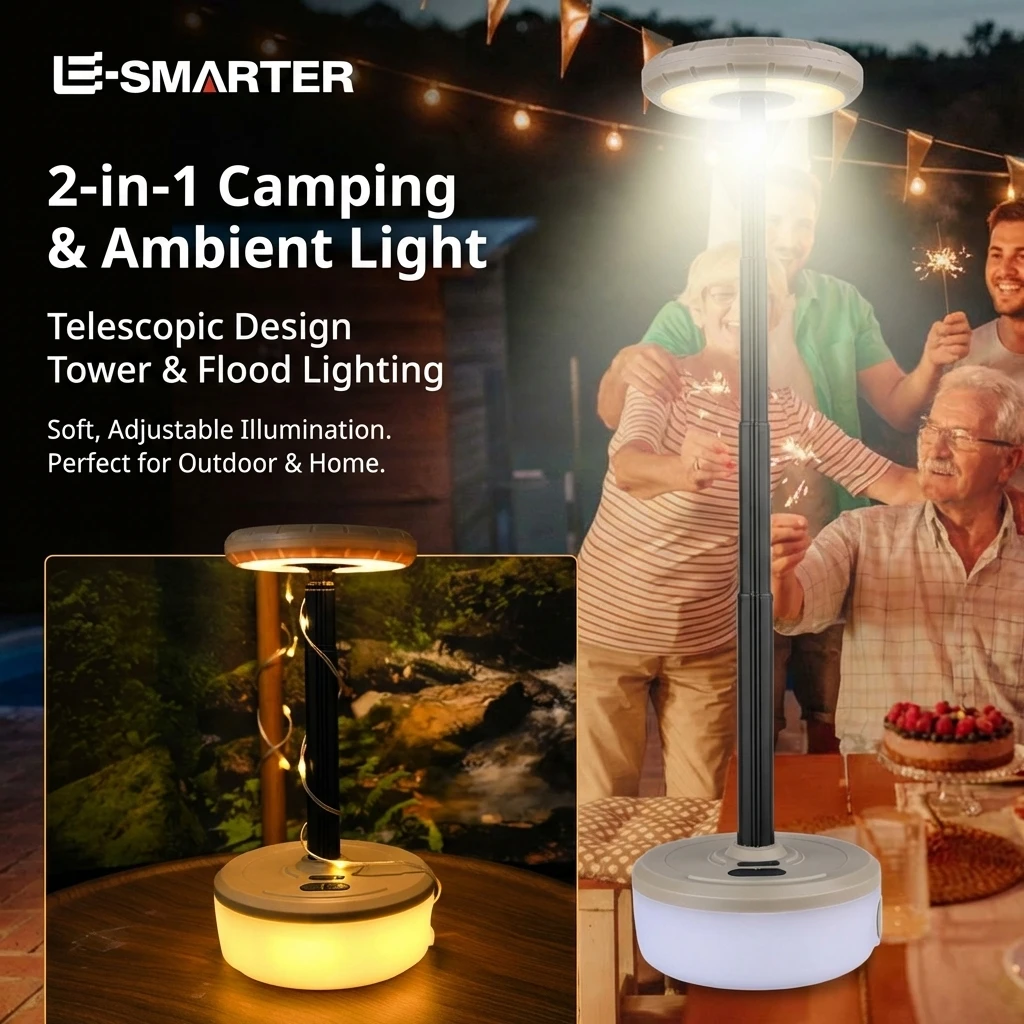 

Портативная уличная лампа для кемпинга, многофункциональная, с магнитным креплением, раскладная конструкция, источник света для кемпинга и походов