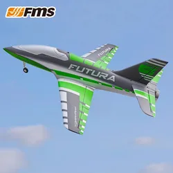 Rc 64mm Samolot zdalnie sterowany Samolot Futura Toma HAWK z klapami Trener sportowy Wentylator kanałowy Edf Jet 3 Kolor Prezent świąteczny Model zabawki