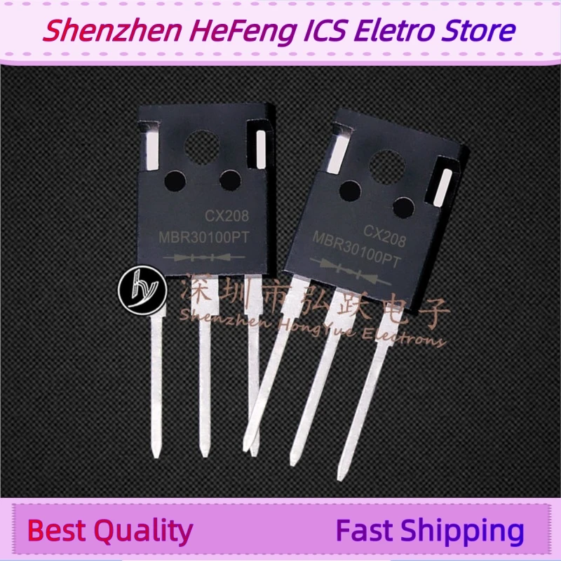 

10PCS -20PCS MBR30100PT TO-247 100V 30A Fast Shipping Quality Quick Delivery