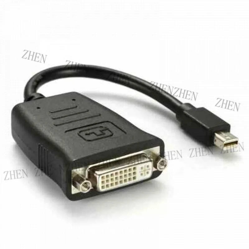 Y Mini for  DisplayPort DP Male to DVI Female Adapter Monitor Cable Connector Converter
