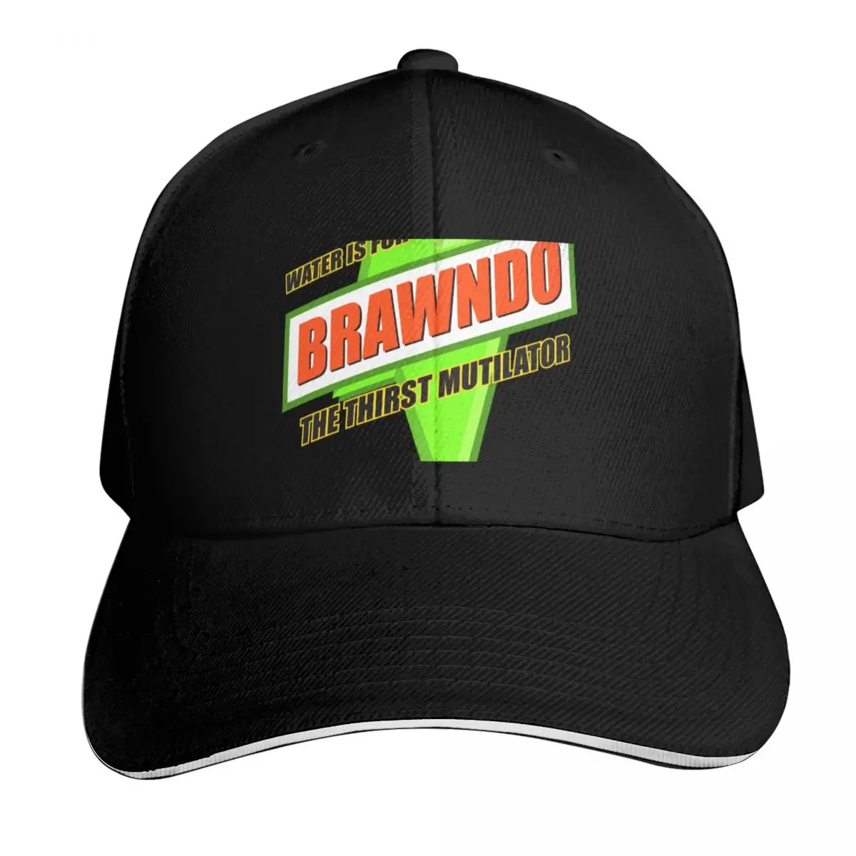 

Water is for Toilets Drink Brawndo Baseball Cap Hat Man Luxury Hood Golf Hat Man Sun Cap Woman Hats Men's