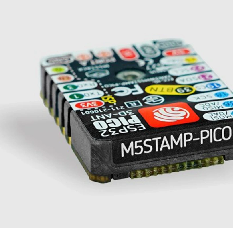 M5Stack Official Stamp Pico dual mode Wi Fi&Bluetooth MCU ESP32-PICO-D4 Program