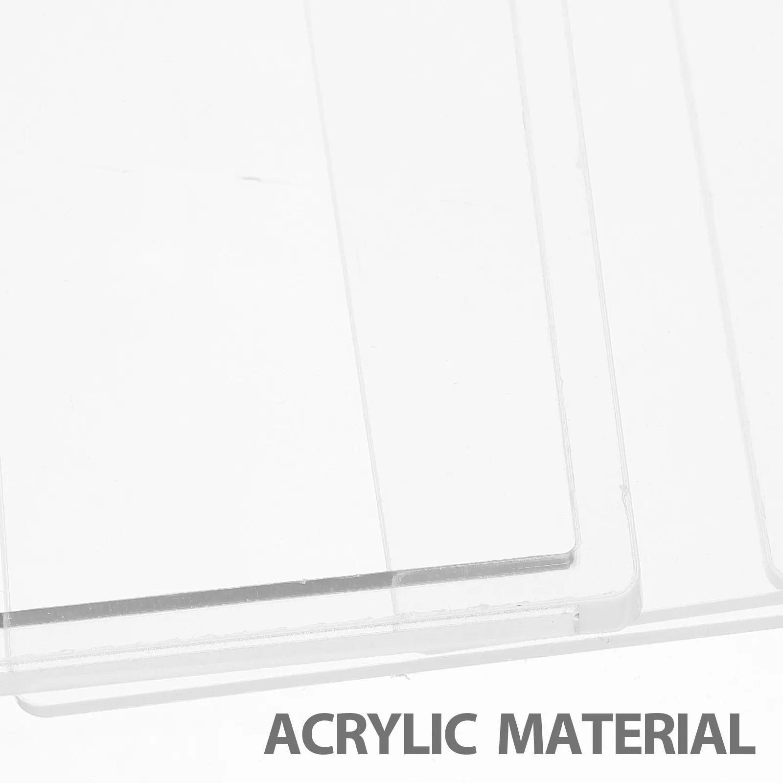 

Набор из 4 акриловых заготовок для декора с эффектом зыбучих песков, для настольных подставок под фотографии, креативного домашнего декора, легко обрабатываемые