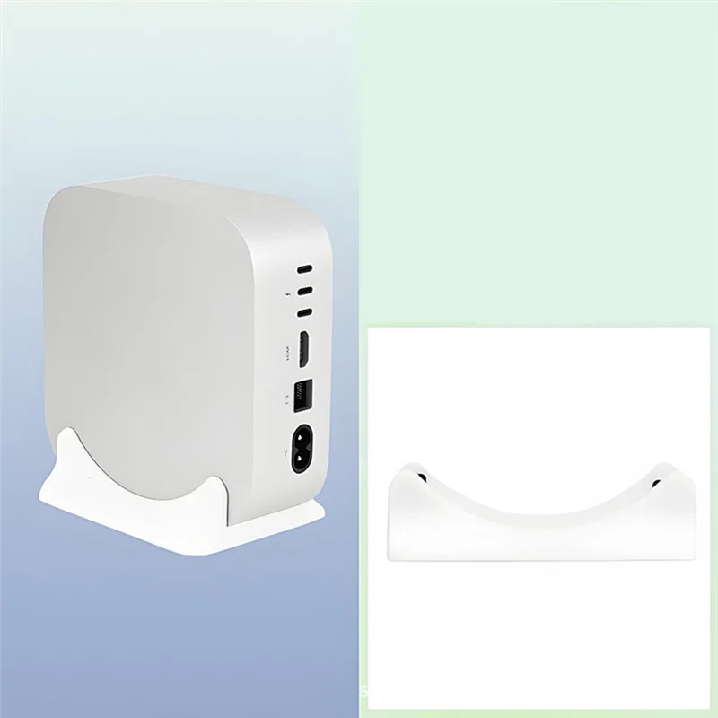 A19E-Für Mac Mini M4 M4pro 2024 Vertikaler Ständer – Schreibtischhalterung, für Mac Mini-Zubehör, einfache Installation
