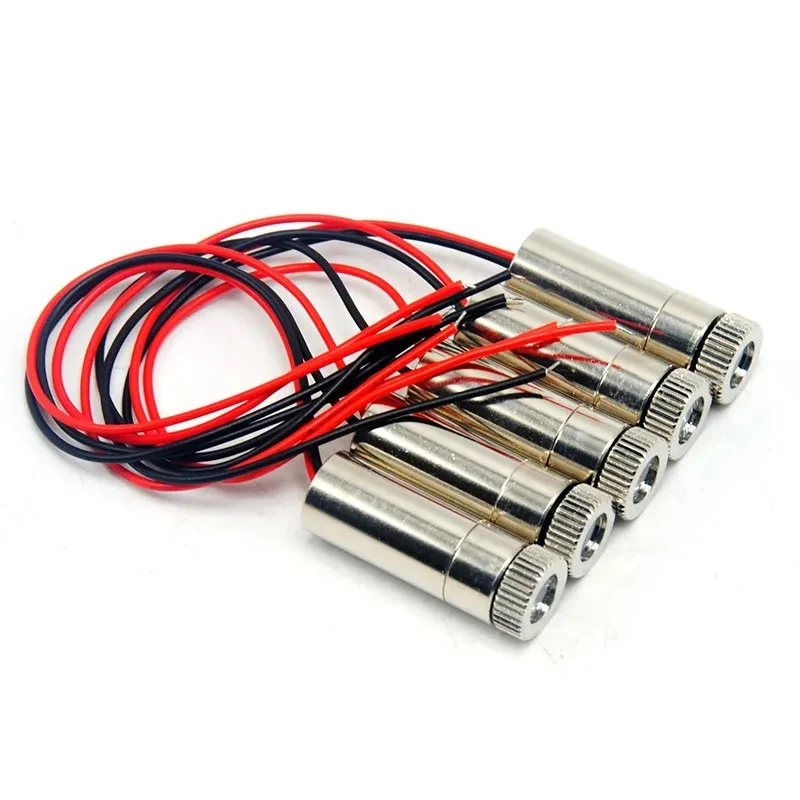 5pcs 30mW 980nm IR Infrared Focusable Dot/Line/Cross Laser Diode Module 12x30mm DC3V-5