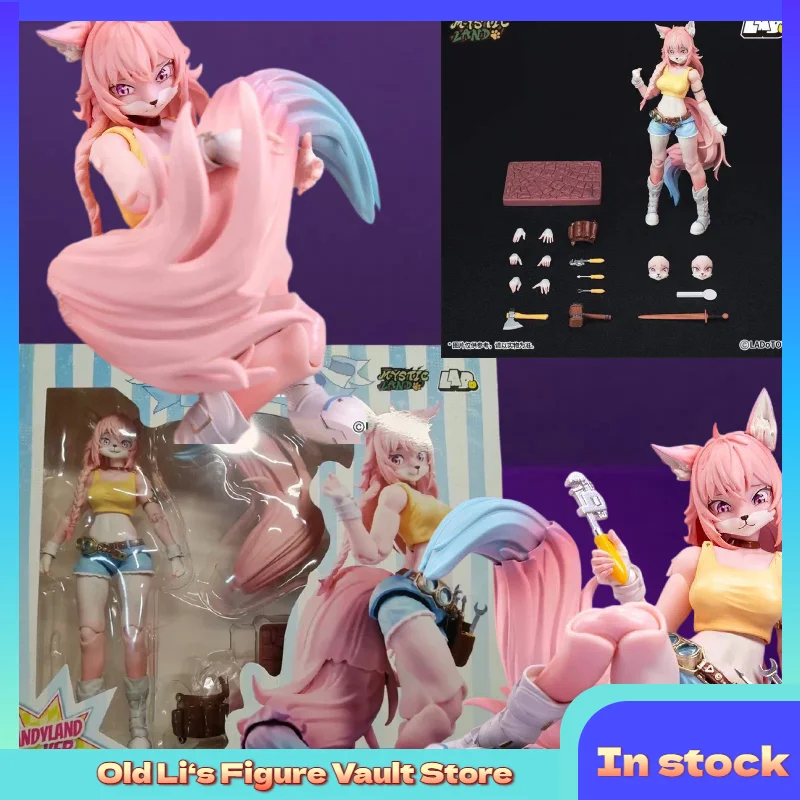 

In Stock LADoTOYS Magic Continent Repairman Leah Candy Land Colored Fox Girl 1/12 Soldier Action Figure Toy Collection Gift