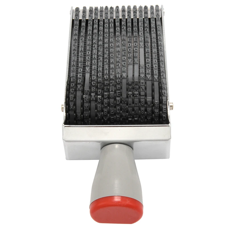 Tampon en caoutchouc roulant alphabet à 15 chiffres, multi-usages, lettre anglaise, numéro, gaufrage, bricolage, scrapbooking, rouleau, papeterie