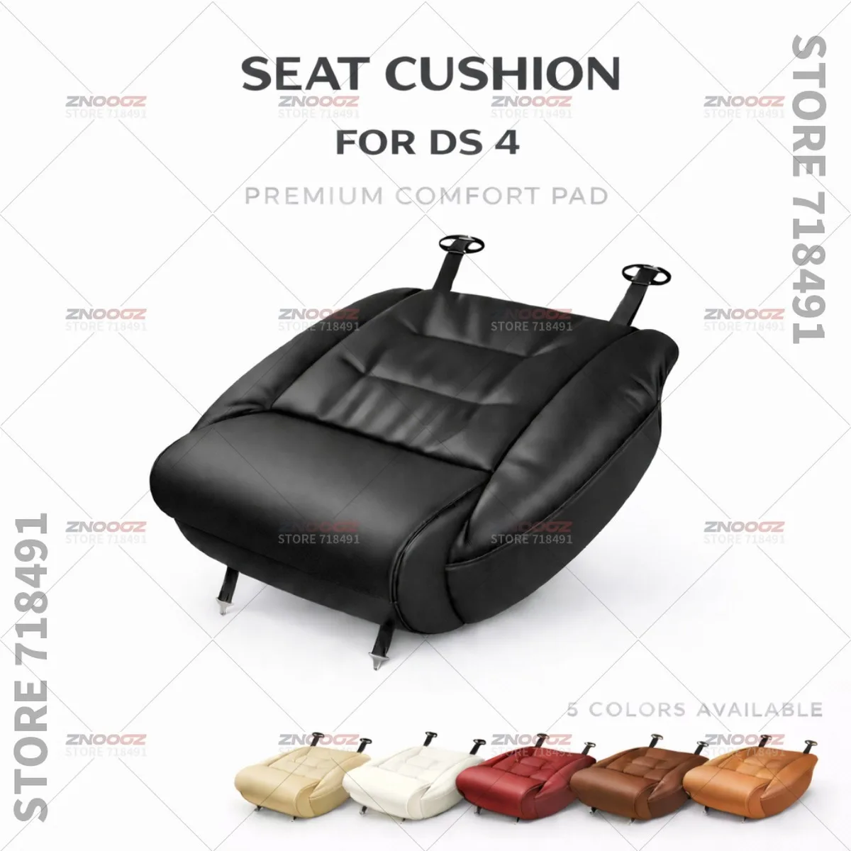 

Car Seat Leg Support Extension Seat Cover Memory Foam Extender Cushion Interior Accessories For DS 4