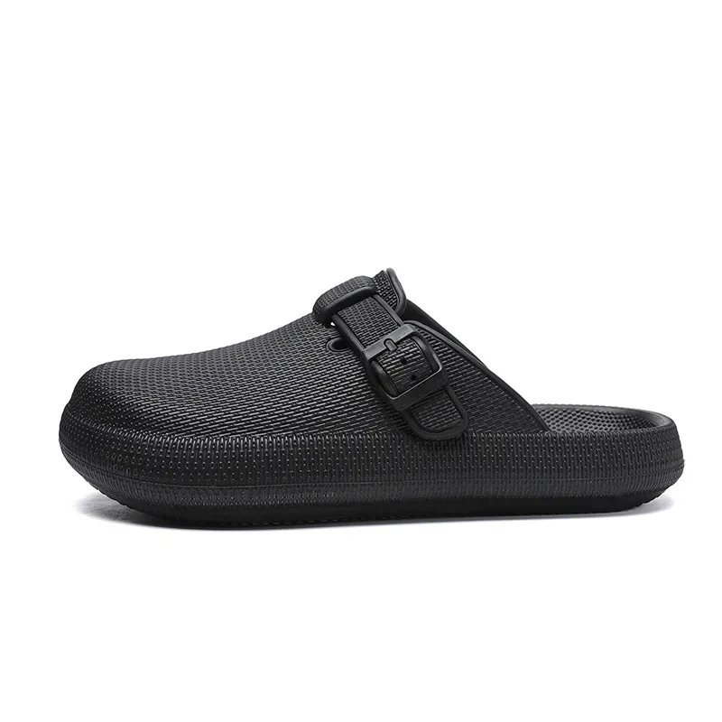 Ight Luxury Couple Slippers Cork Clogs Slippers for Women Sandals Cork Slippers Trendy Outdoor Beach Sandals Large Size 36-45 image 3