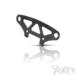 Original T works TE-203-X4 Carbon fiber Upper Holder For Bumper ( For Xray X4/ T4'19/20) Rc part