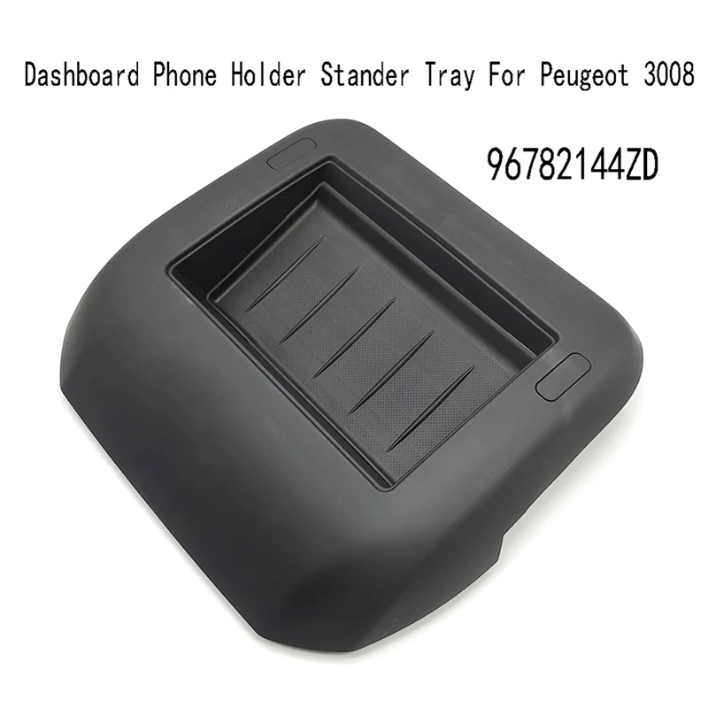 For Peugeot 3008 Dashboard Clutter Box Center Console Storage Box Phone Holder Stander Tray 96782144ZD