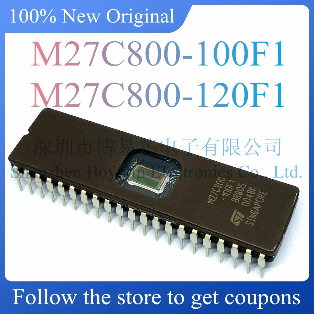 

NEW M27C800-100F1 M27C800-120F1 Original Product DIP-42