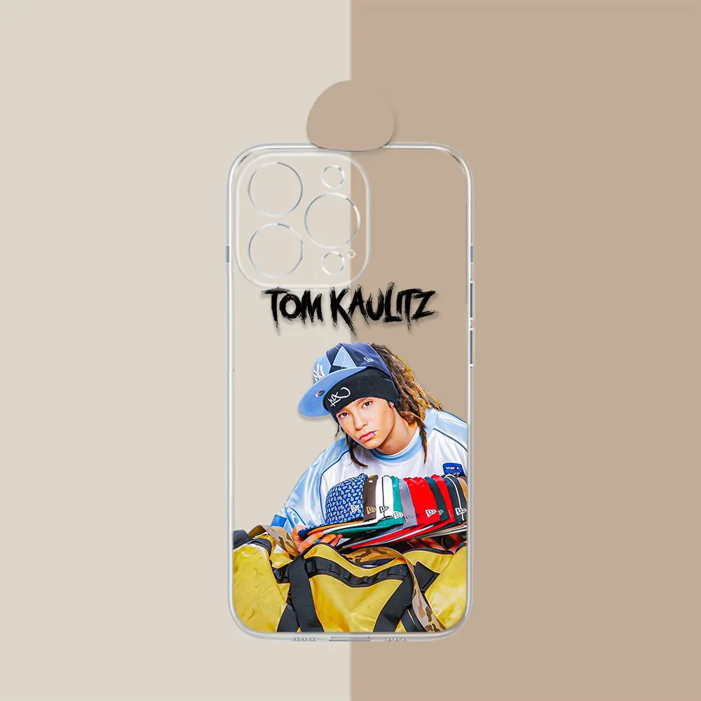 Tokio Hotel Tom Bill Kaulitz Phone Case For iPhone 11 13 12 Mini 15 14 Pro Max 8 7 Plus X XR XS SE 15 14ProMax Transparent Cover