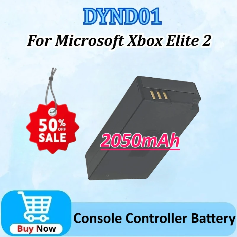 

Newly upgraded DYND01 3.8V 2050mAh Battery for Microsoft Xbox Elite 2 Series 1797 Replacement Game Console Controller Battery