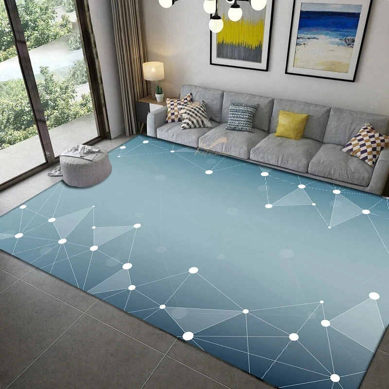 Geometric Pattern Carpet Kitchen MatEntrance Doormat Bedroom Large Area Decoration Rug Living Room Carpet Office Lounge Mat image 5