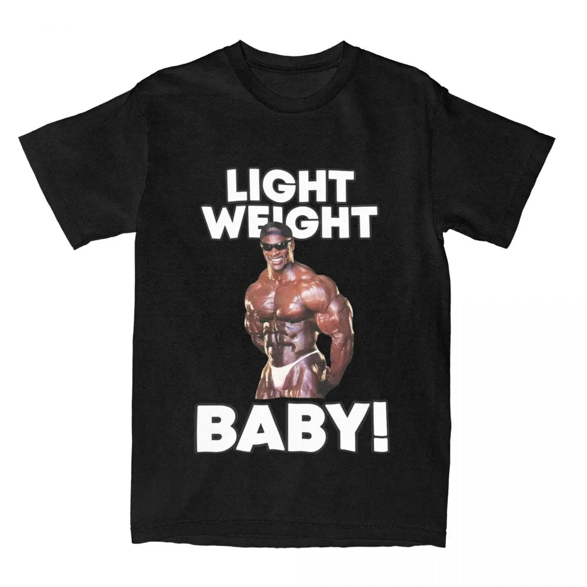 Ronnie Coleman Light Weight Baby Merch Shirt Men Women Funny Pure Cotton Graphic Printing Cloth