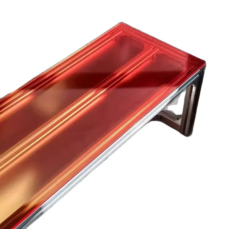 

Aluminum profile ocean plate strip stool household living room sofa stool bench