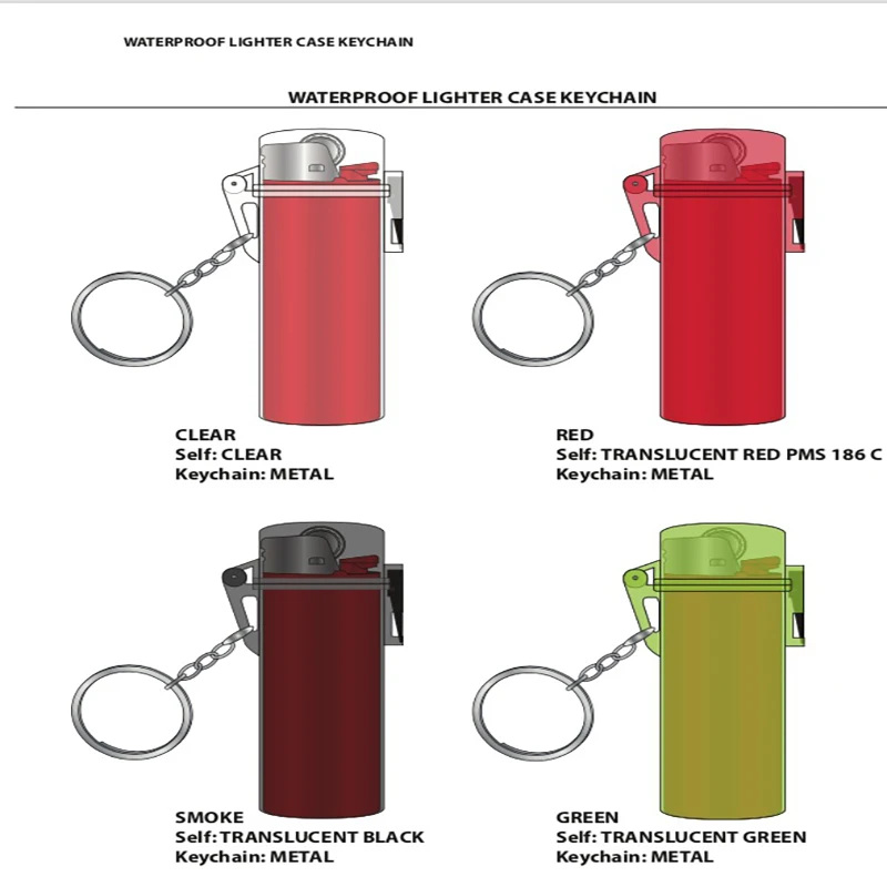 Shell machine set with movement lighter, multifunctional with keychain, waterproof lighter, simple and cheap